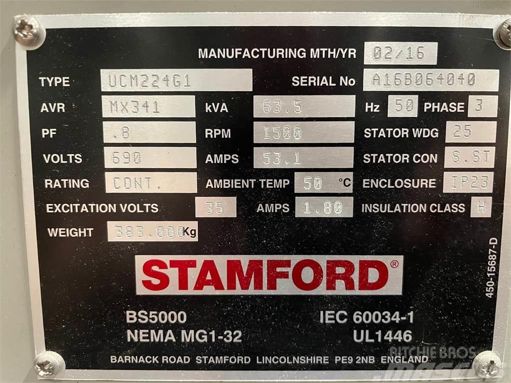  63.5 kva Stamford UCM224G1 generator (løs) Ostali agregati