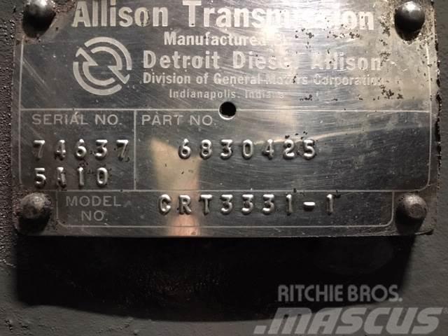 Allison transmission Model CRT3331-1 Transmisija