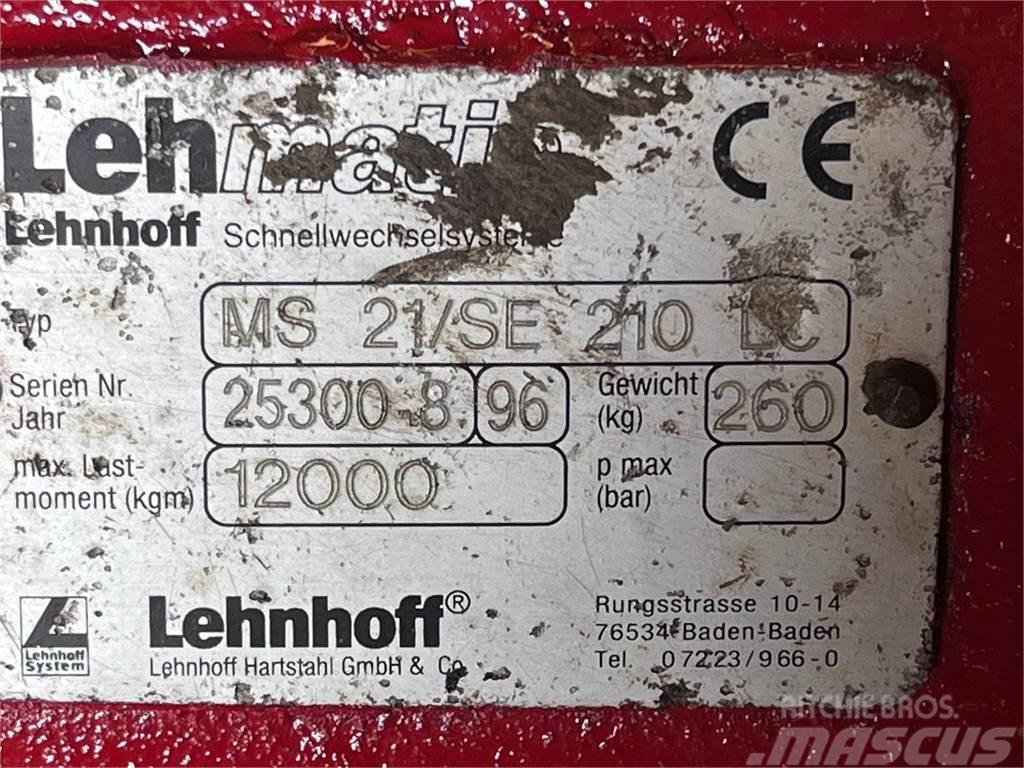 Lehnhoff MS21/SE 210 LC mekanisk hurtigskifte Brze spojnice