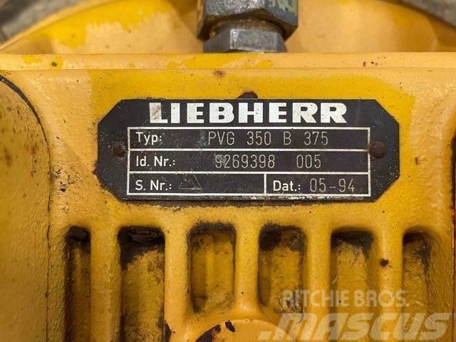 Liebherr gear Type PVG 350 B 375 ex. Liebherr PR732M Ostale komponente