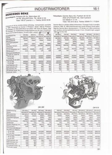 Mercedes-Benz OM364A motor - 65 kw/1800 rpm Motori