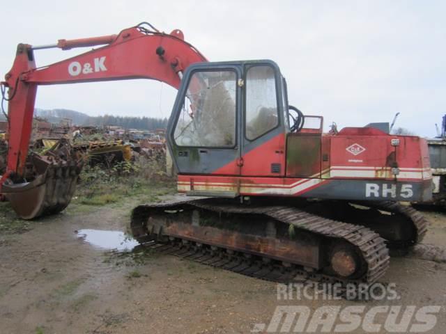 O&K RH5 gravemaskine til ophug Bageri gusjeničari