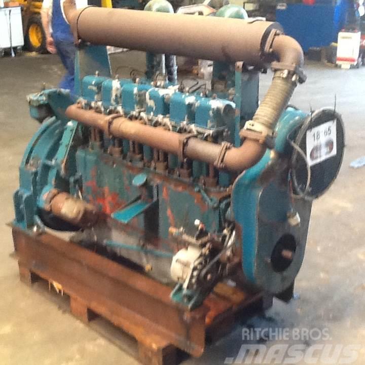 Ruston Type 6YDAN 6 cyl. luftkølet motor Motori