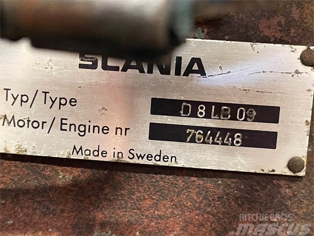 Scania D8L B09 motor. Motori