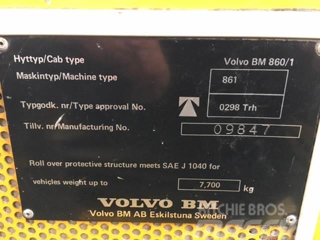 Volvo 861 dumper 6 x 4 til ophug Demperi za gradilišta