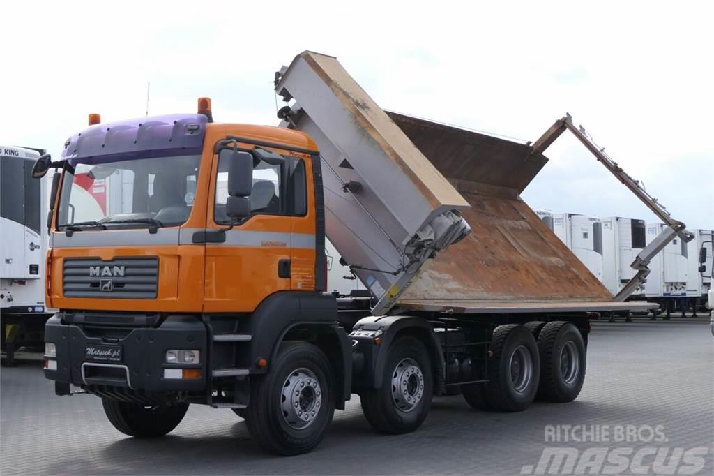 MAN TGA 35.400 / 8x4 / 2 STR. WYWROTKA / BORDMATIC / H Kiper kamioni