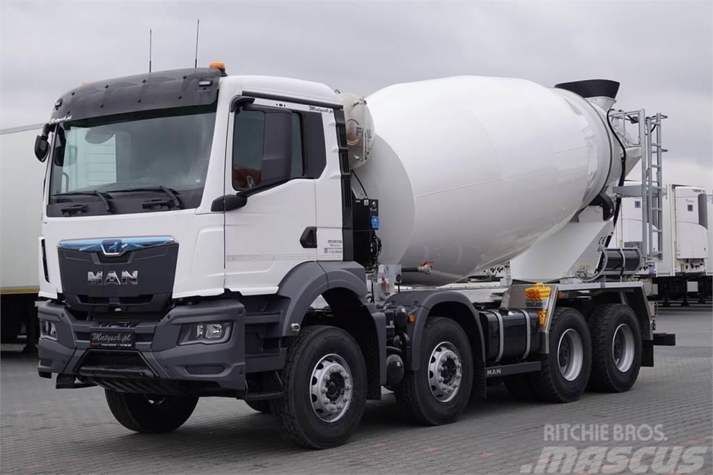 MAN TGS 35. 440 / 8x4 / GRUSZKA 10 m3 / BETONOMIESZARK Kamioni mikseri za beton