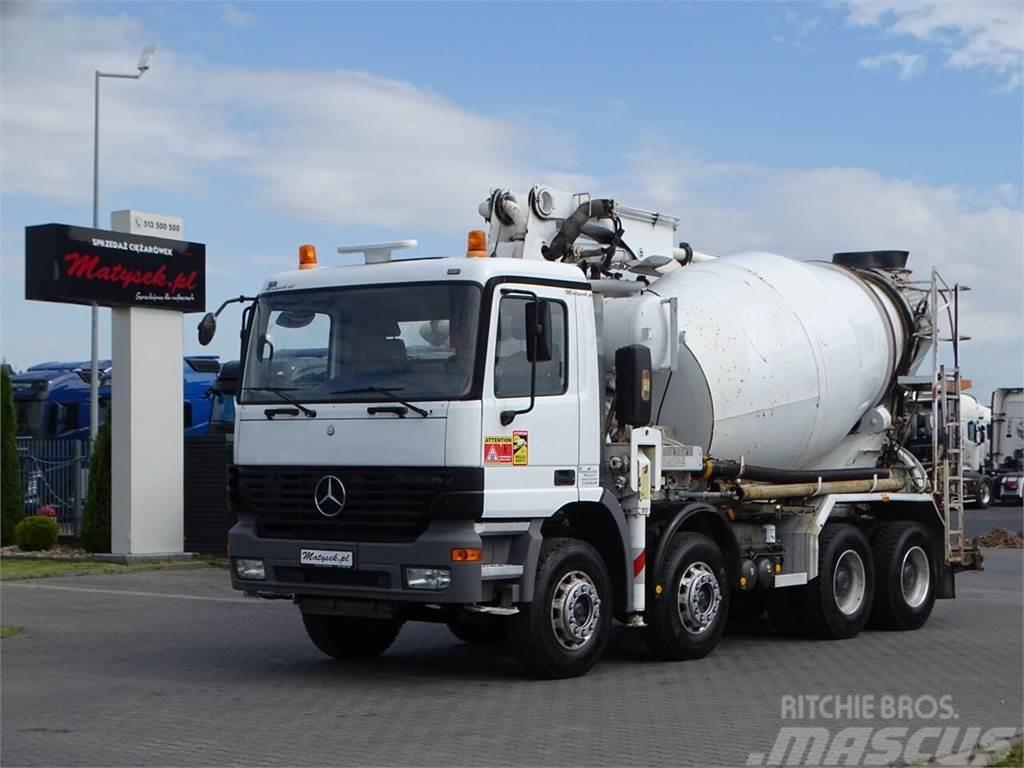 Mercedes-Benz ACTROS 3235 / CEMENTMIXER / LIEBHERR + PUMP PUTZME Kamioni mikseri za beton