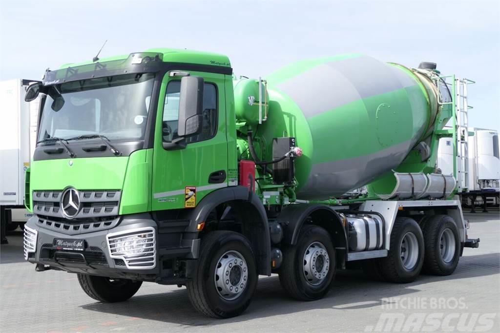 Mercedes-Benz AROCS 3240 / BETONOMIESZARKA / LIEBHERR / GRUSZKA  Kamioni mikseri za beton