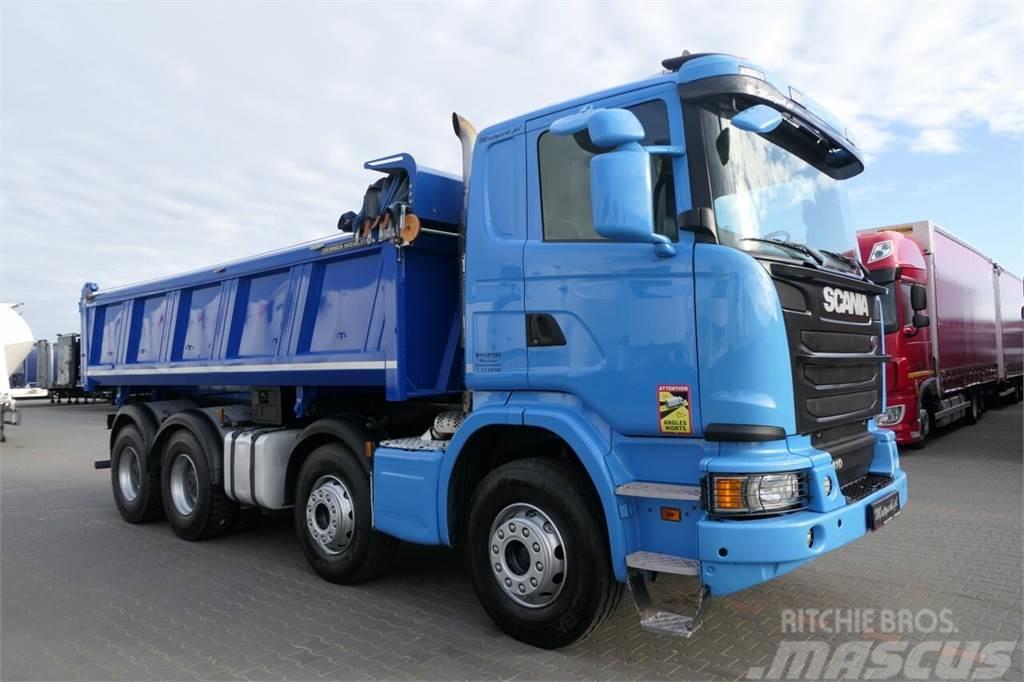 Scania G 410 / 8x4 / WYWROTKA 2 STR / MEILLER KIPPER / BO Kiper kamioni