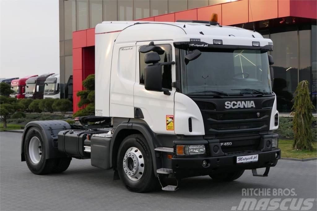 Scania P 450 / RETARDER / HYDRAULIKA / NISKA KABINA / WAG Traktorske jedinice