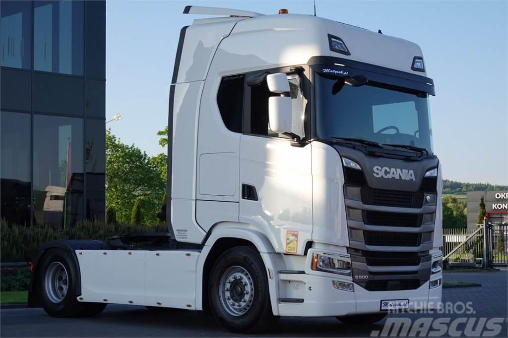 Scania S 500 / RETARDER / KLIMA POSTOJOWA / 2019 ROK Traktorske jedinice