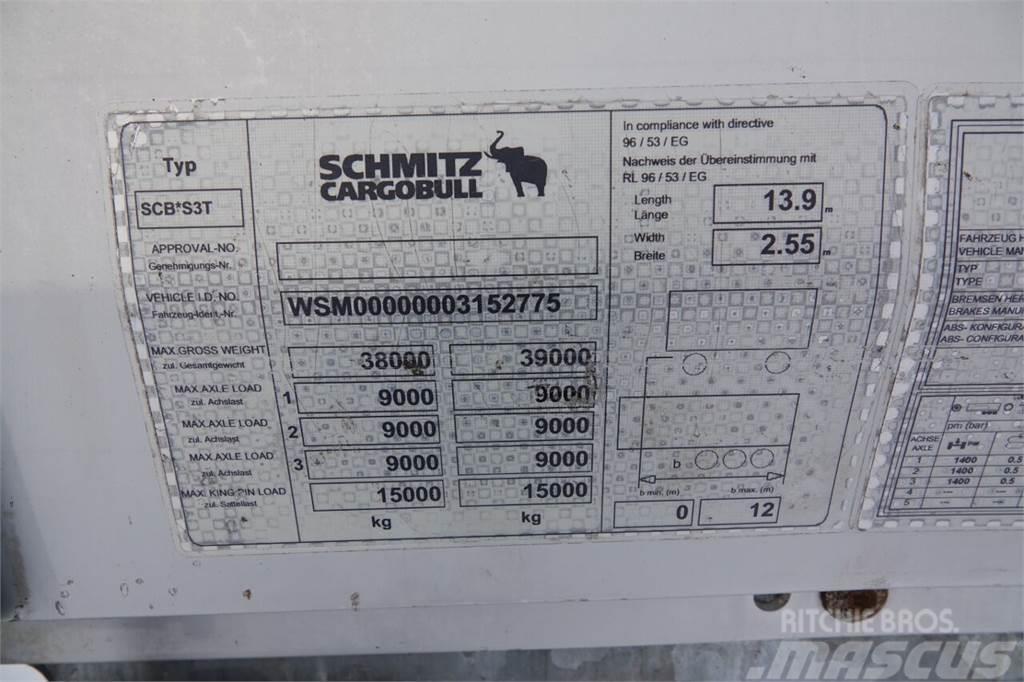 Schmitz Cargobull CURTAINSIDER / STANDARD / 2012 YEAR Poluprikolice sa ceradom