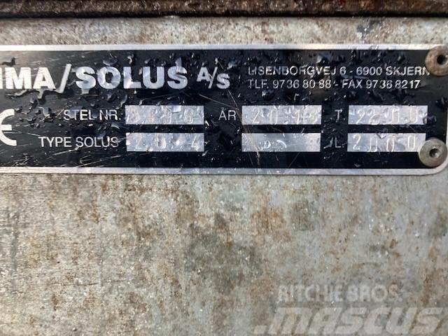 Solus 2 TONS BOUGIE VOGN Ostali komunalni strojevi