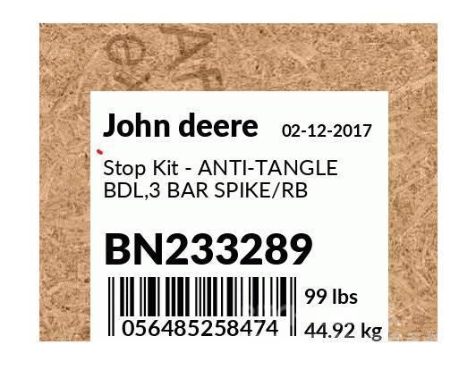 John Deere New Anti-Tangle kit for 2310 Drugi strojevi i priključci za obradu zemlje