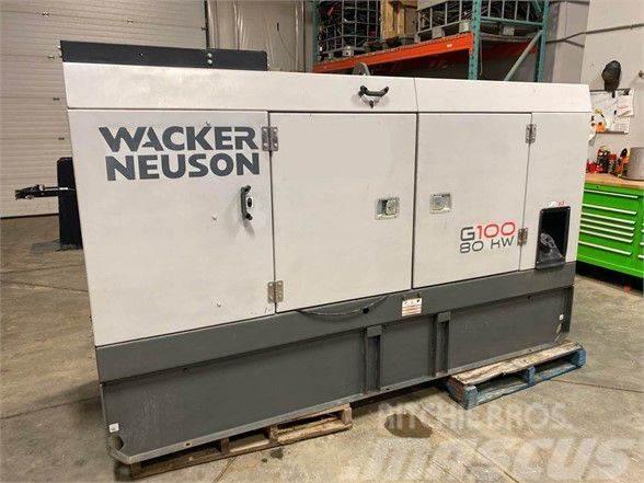 Wacker Neuson G100 80kW Skid Mount Generator Ostali agregati