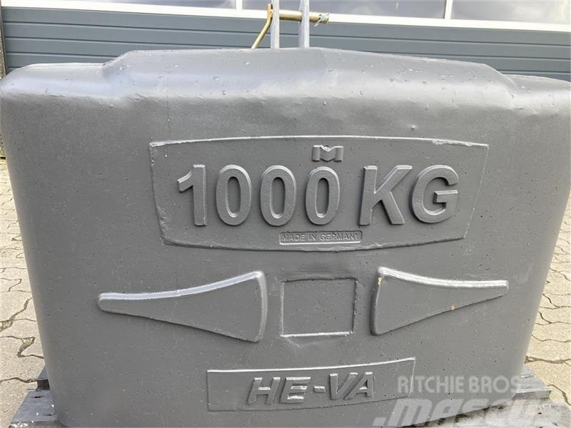 He-Va 800 kg og 1000 kg Priključci za prednji utovarivač