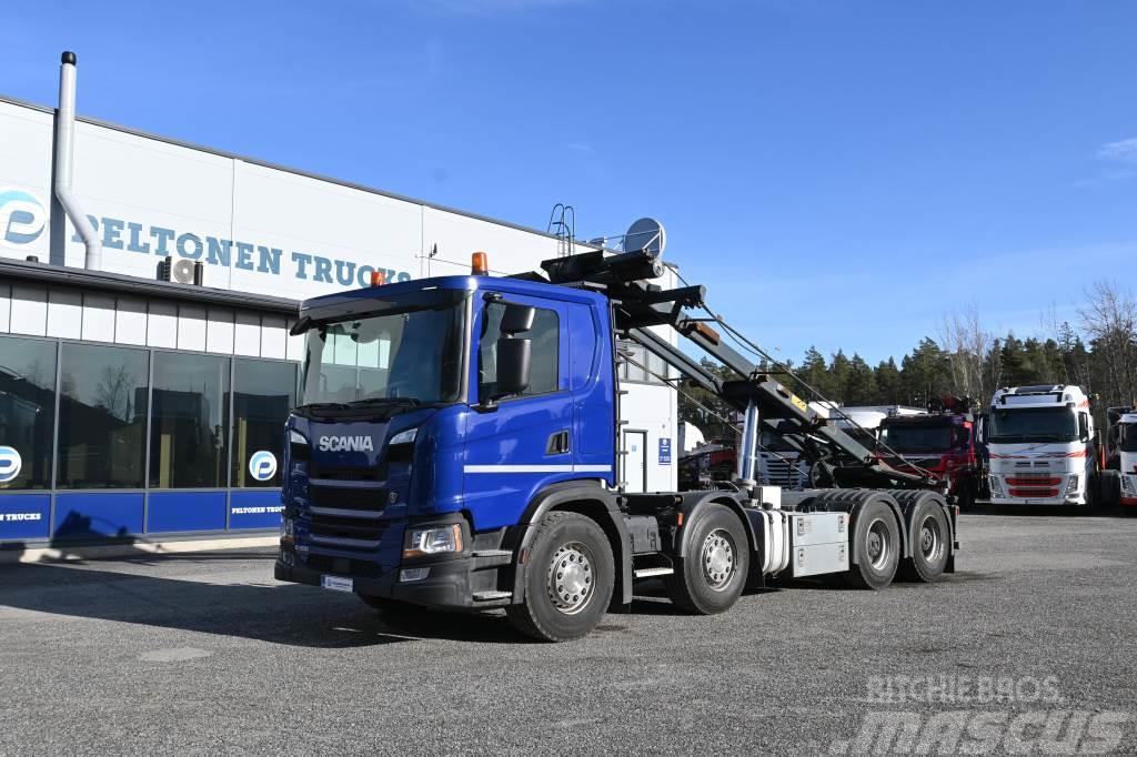 Scania G500 8x4 Euro6 Vaijeri Demontažnii kamioni za podizanje kabela
