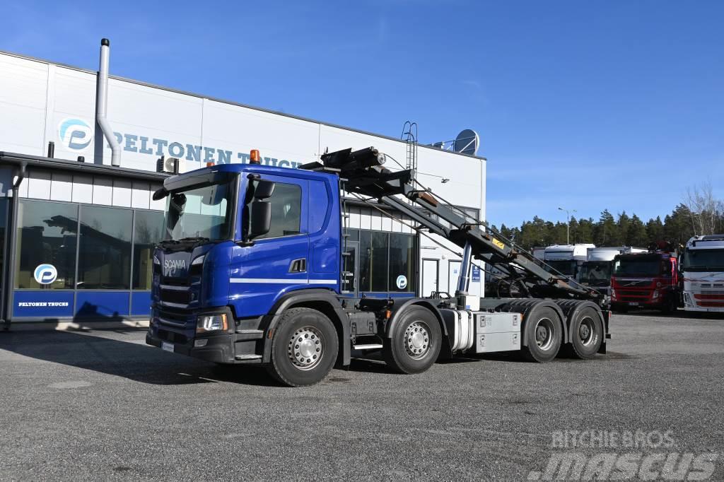 Scania G500 8x4 Euro6 Vaijeri Demontažnii kamioni za podizanje kabela