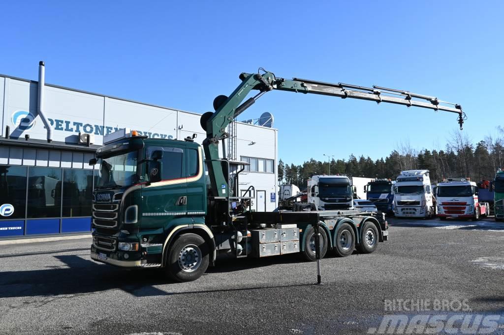 Scania R520 8x4*4 Tridem V8 Kamioni sa kranom