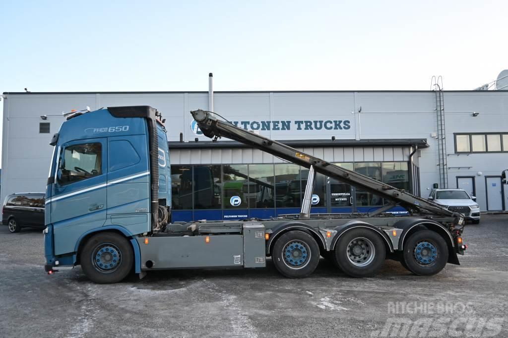 Volvo FH650 8x2 euro 6 Demontažnii kamioni za podizanje kabela