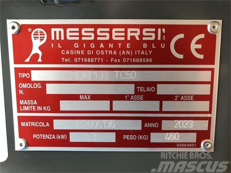 Messersi TC50 m. skovl Demperi za gradilišta