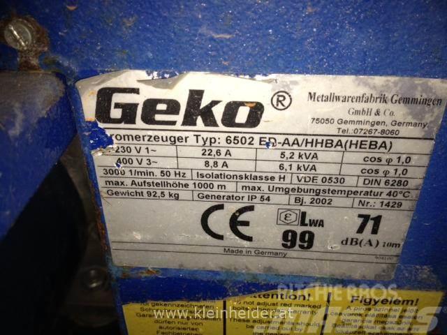  Geko Aggregat 6502 5 kVA Dizel agregati