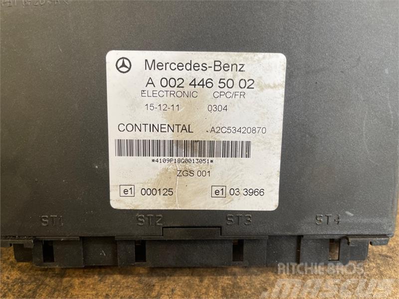 Mercedes-Benz MERCEDES ECU ZGS CPC FR A0024465002 Elektronika