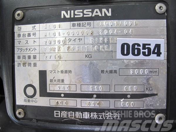 Nissan AL01A09D Plinski viličari