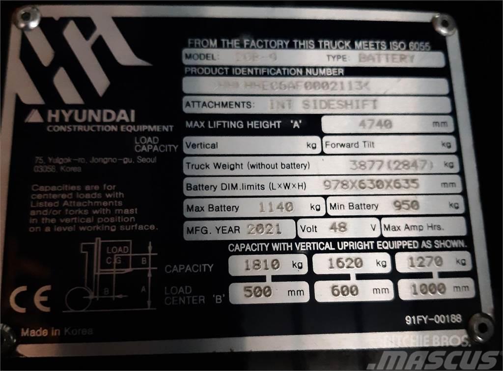 Hyundai 20B-9 TS470 Električni viličari