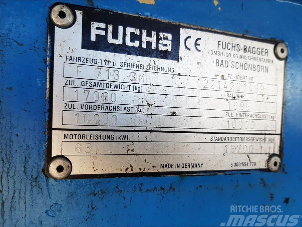 Fuchs F 713,3M Bageri za manipuliranje materijalom / otpadom