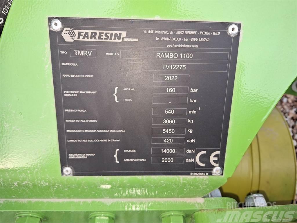 Faresin Rambo 1100 Vertikalmischwagen Ostali poljoprivredni strojevi