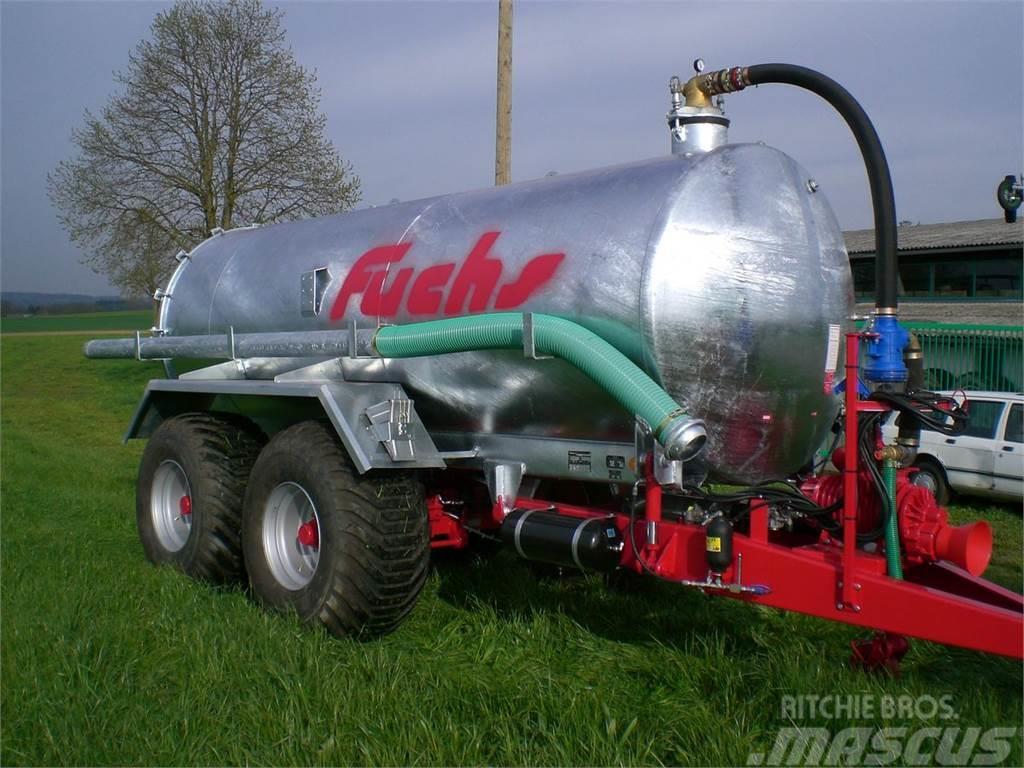 Fuchs Gülle Vakuumfass VKT 10 mit 10600 Liter Cisterne za gnojnicu