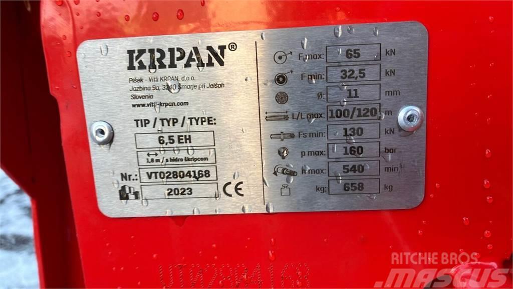 Krpan 6,5 EH mit Kunststoffseil Vitlo