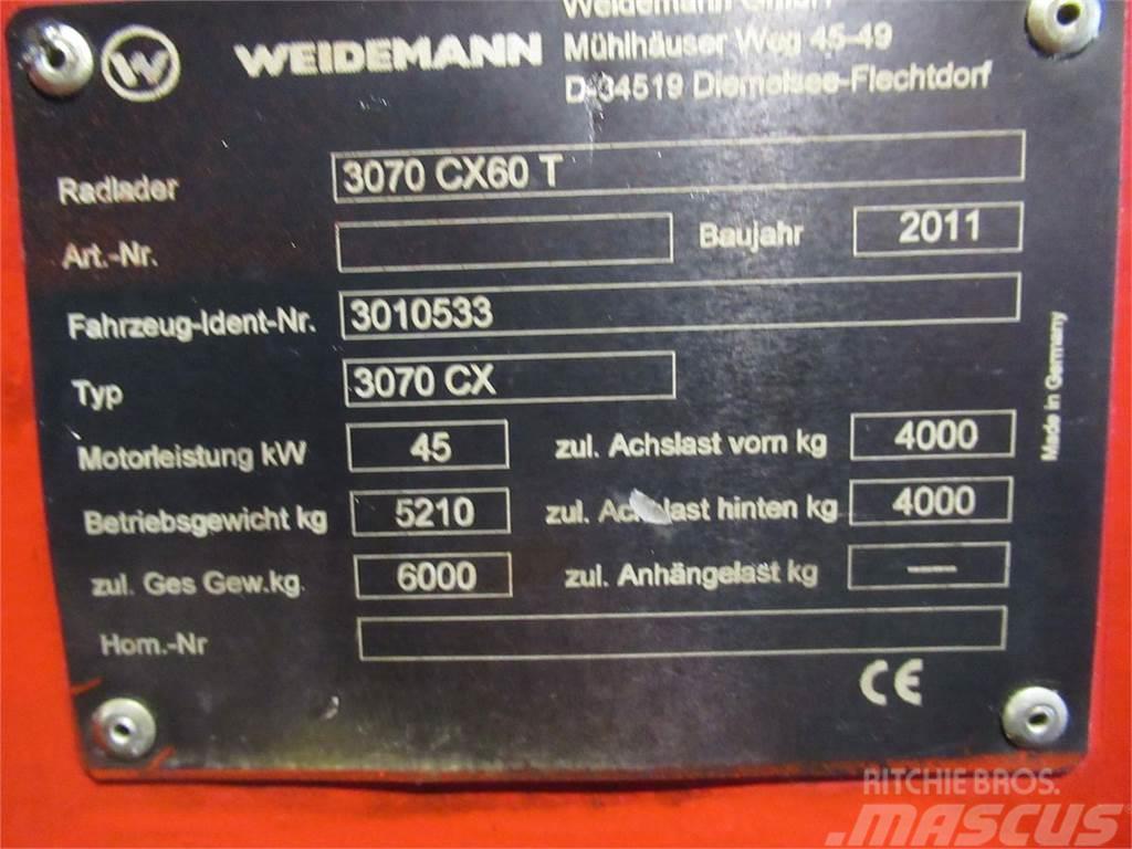 Weidemann 3070 CX60 Prednji utovarivači i bageri