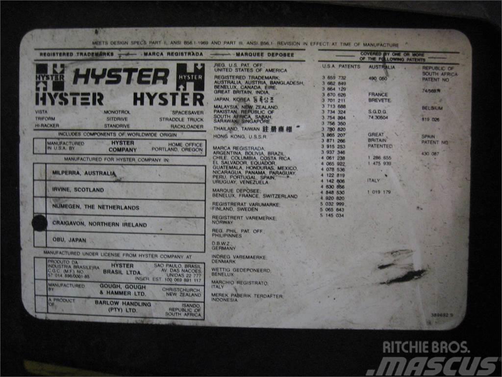 Hyster H60XM Plinski viličari