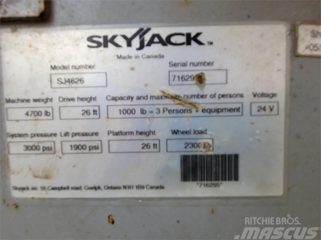 SkyJack SJ4626 Ostalo