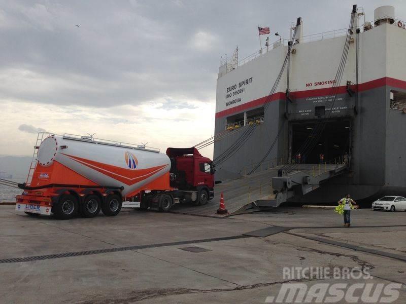 Lider NEW 2022 MODELS bulk cement trailer Tanker poluprikolice