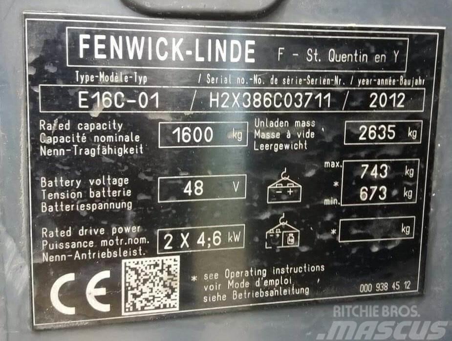 Fenwick E16C-01 Viličari - ostalo