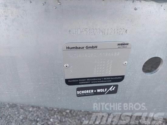 HUMBAUR HS654020 BS TIEFLADERANHäNGER MIT AUFFAHRRAMPEN, V Niski utovarivači