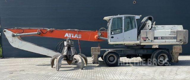 Atlas Terex TM350 *Bj2008/14500h/ZSA/Motorschaden* Bageri na kotačima