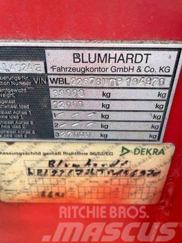 Blumhardt Tankchassie SLA 40.24 Nisko-utovarne poluprikolice