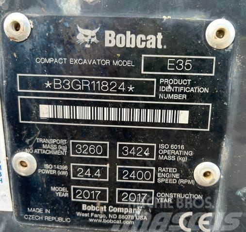 Bobcat E35 Minibagger Mini bageri <7t
