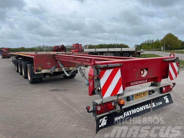 Faymonville 55 m long wing trailer Poluprikolice autotransporteri
