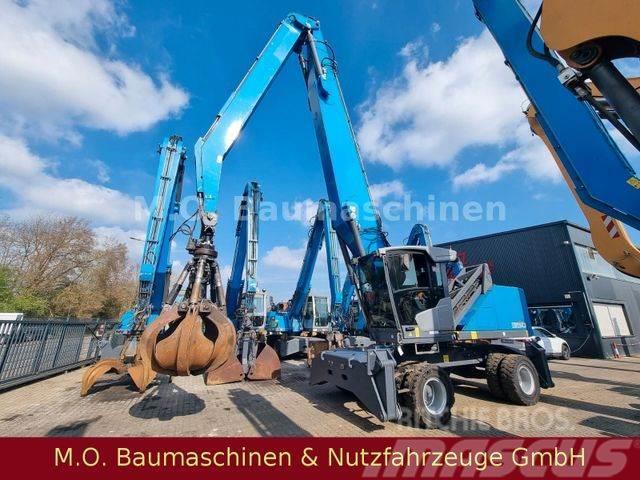 Fuchs MHL 350 T4f / AC /Polypgreifer / ZSA /Ad Blue/ Bageri na kotačima