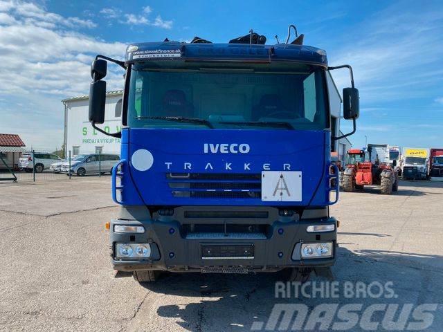 Iveco TRAKKER 440 6x4 for containers with crane,vin872 Rol kiper kamioni s kukama za dizanje