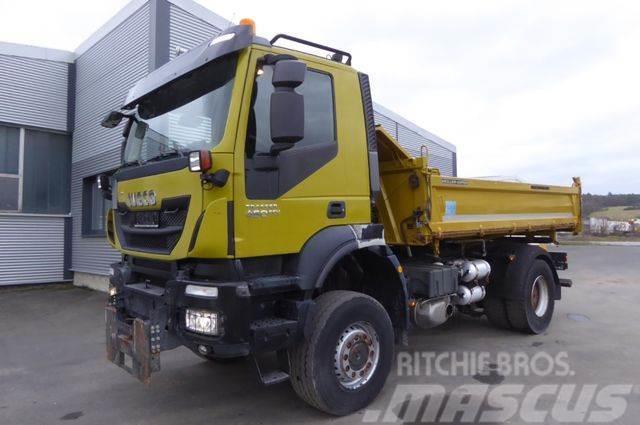 Iveco Trakker 450 mit Kommunalhydraulik Kiper kamioni