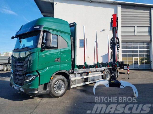 Iveco X-Way AS300X57 Z/P HR ON+ 6x4 (6x6 Hi Traction) Kamioni za drva
