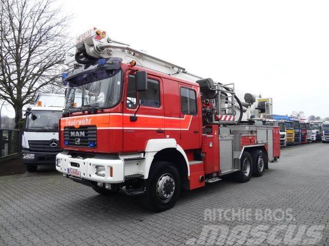 MAN FE410 6X6/ Vema Lift 32 Meter/ Feuerwehr Auto košare