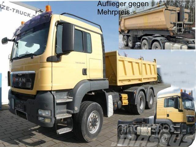 MAN TG-S 26.400 6x6 Wechselfahrgestell SZM/Kipper-EE Kiper kamioni